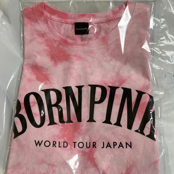 BLACKPINK “BORN PINK” ロゴTシャツ［PINK TIE DYE］Short サイズ ショートサイズ