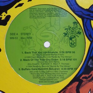 WICKED MIX 53 /MALCOLM MCLAREN,BUFFALO GALS/JUVENILLE,BACK OF THAT AZZ UP