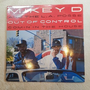 MIKEY D AND THE L.A. POSSE / OUT OF CONTROL / COMIN' IN THE HOUSE /PAUL C,IVAN DOC RODRIGUEZ,ミドル,PROMO,SLEEPING BAG RECORDS 