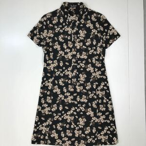 ● 美品 COMME CA DU MODE コムサデモード　総柄　ワンピース　花柄　Mサイズ　26-65a