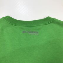● Columbia コロンビア　半袖Tシャツ　TITANIUM メンズ　Mサイズ　グリーン　OMNI-DRY 26-151a_画像6