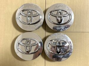 トヨタ TOYOTA純正センターキャップ 4個 中古 メッキ アルファード マジェスタ 送料税込500円