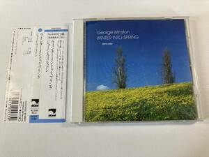 【1】M4947◆George Winston／Winter Into Spring◆ジョージ・ウィンストン／ウィンター・イントゥ・スプリング◆国内盤◆帯付き◆D25Y5130