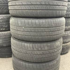 大幅値下げ！美品 レクサスLS等に！社外アルミホイール バリ溝 235/50R18 TOYO 4本セット 北海道札幌発の画像5