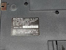 ★ R50615　SONY ソニー　Discman ディスクマン　D-T66　 ポータブルCDプレーヤー　ACアダプター付 ★_画像6