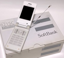 ★中古SIMフリー★SoftBank☆821SC 白★サムスン製★_画像1