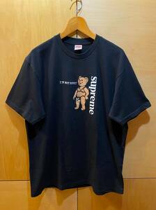 Supreme シュプリーム Not Sorry Tee ノットソーリー ロゴベア クマ 半袖 Tシャツ SIZE: L