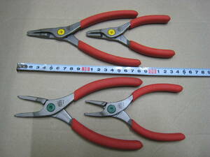 **MAC TOOLs Mac tool snap ring pliers 4PC unused 