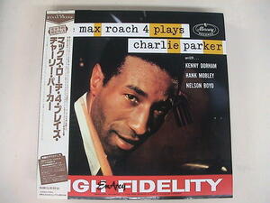 LP/The Max Roach 4/Plays Charlie Parker /フォノグラム/Mercury/DMJ-5026/Japan/1992