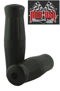 たる型 グリップ 黒 1インチハンドル用 スリーブ別売り EMGO MID-USA 42001 V-FACTOR POP BOTTLE GRIPS