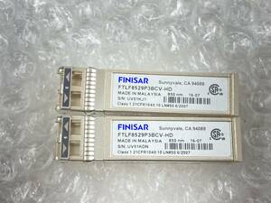 複数入荷　★Finisar FTLF8529P3BCV-HD SFP 850nm 16Gb 2個セット★　動作品　