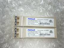 複数入荷　★Finisar FTLF8529P3BCV-HD SFP 850nm 16Gb 2個セット★　動作品　_画像1