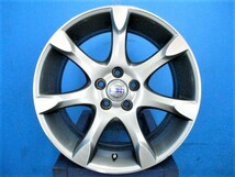 S166 ボルボ VOLVO V70 純正 18X8J +55 5H 108 ハブ径 63.5ｍｍ シルバー/ポリッシュ 4本 中古 V40 V50 V60 S40 S60 S80_画像3