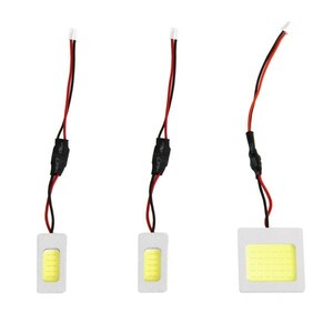 【メール便送料無料】 ダイハツ ミラ ミラジーノ L660S H16.11～H20.12 ハイパワー LED ルームランプ 3P 面発光 COB ホワイト SMD 定電圧