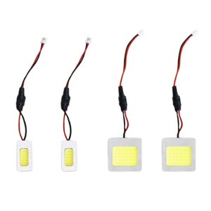 【メール便送料無料】 ダイハツ ミラ L285S H18.12～ ハイパワー LED ルームランプ セット 4P 面発光 COB 室内灯 ホワイト SMD 定電圧回路