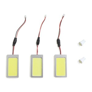 【メール便送料無料】 トヨタ RAV4 ACA31系 H17.11～ ハイパワー LED ルームランプ セット 5P 面発光 COB 室内灯 ホワイト SMD 定電圧回路