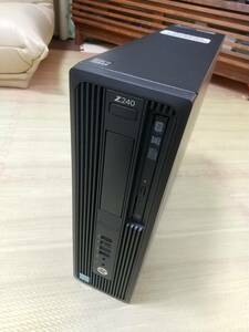 ゲーミングPC　HP　Z240 SFF改　OS@Win11Pro　CPU@Xeon-1245V5　RAM@16G　SSD@512G　HDD＠500G　VGA@Radeon RX6400