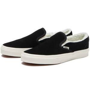 *VANS CLASSIC SLIP-ON BOA чёрный / белый 29.0cm Vans Classics lipon боа VN0A5AO8BM8