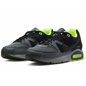 ☆NIKE AIR MAX COMMAND 濃灰/黒/蛍光黄 27.0cm ナイキ エア マックス コマンド MAX95カラ— 629993-038