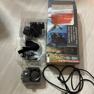 TAC-15-BK action camera used