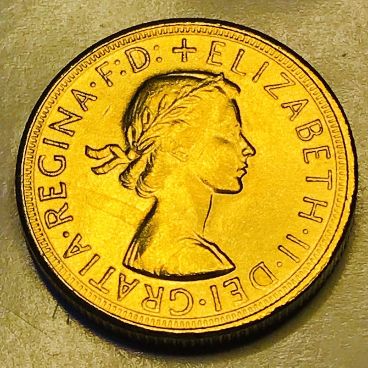 金貨 1859年 エリザベス2世 イギリスのウィンザー朝第4代女王 イギリス