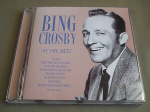 BING CROSBY ビング・クロスビー / ベストアルバム「 AT HIS BEST 」全20曲 / フレッド・アステア / ボブ・ホープ