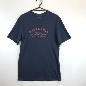 パタゴニア Tシャツ ネイビー コットンポリ 39043 Sサイズ