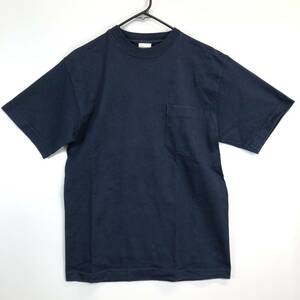 USA製 キャンバー CAMBER ポケットTシャツ ダークネイビー Sサイズ コットン100