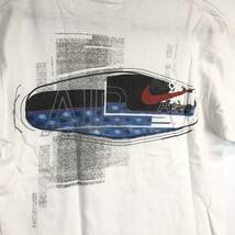 90s USA製 NIKE ナイキ Tシャツ 両面プリント ホワイト Sサイズ TA032_画像6