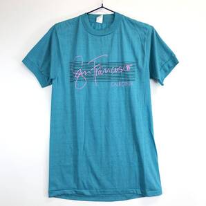 80s パキスタン製 RN45405 unknown 半袖Tシャツ San Francisco CALIFORNIA Mサイズ