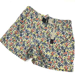 GRAMICCI グラミチ botanical zipper shorts ボタニカルジッパーショーツ レディースMサイズ GLP-15S001 花柄