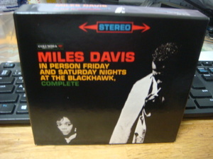 MILES DAVIS マイルスデイビス コンプリート ブラックホーク 4CD 箱入り IN PERSON FRIDAY AND SATURDAY NIGHT AT BLACKHAWK