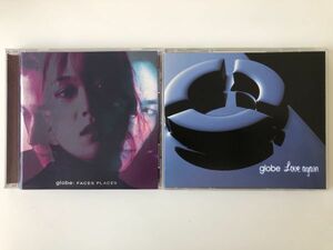 B15375　CD（中古）FACES PLACES+Love again　globe　2枚セット