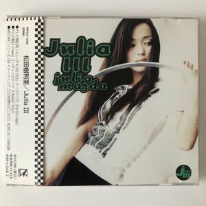 B15170　CD（中古）JULIA III　松田樹利亜