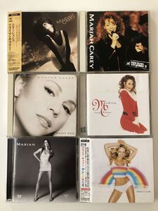 B15446　中古CD　エモーションズ+ヴィジョン・オブ・ライヴ+ミュージック・ボックス+他3枚　マライア・キャリー　6枚セット