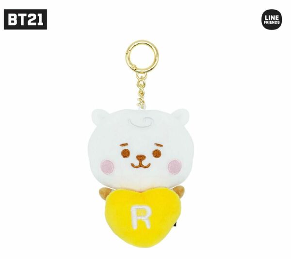 BT21. リールキーホルダーぬいぐるみ　RJ