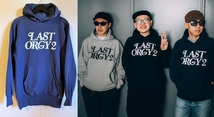 美品 HUMAN MADE×UNDER COVER 22SS LAST ORGY 2 GDC PIZZA HOODIE ラストオージー パーカー M NAVY ヒューマンメイド GIRLS DON'T CRY_画像1