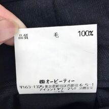 ◆新品◆お洒落な逸品◆Calvin klein/カルバンクライン スラックス パンツ ウール100％ ブラック メンズ ダークグレー 29 K34 ｃ2666_画像9