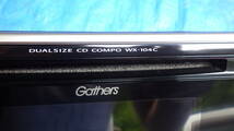 H22年　ホンダ　フリード　スパイク　GB3　GB4　ギャザズ　CDオーディオデッキ　2DIN　WX-104C　動作品　管H0618-1_画像3