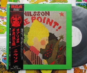  sample record poster attaching [The Pointo yellowtail o. mystery ..]Nilsson(niruson soft lock Neon Promotional copy White Label)
