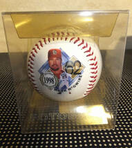 ★3個セット 絶版 旧公式ボール MLB アメリカンリーグ試合用 メジャーリーグ 野球 アスレチックス カージナルス ローリングス baseball USA_画像6