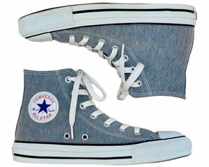 CONVERSE ALL STAR コンバース オールスター　HI　23.5cm　ブリーチドスウェット　グレー