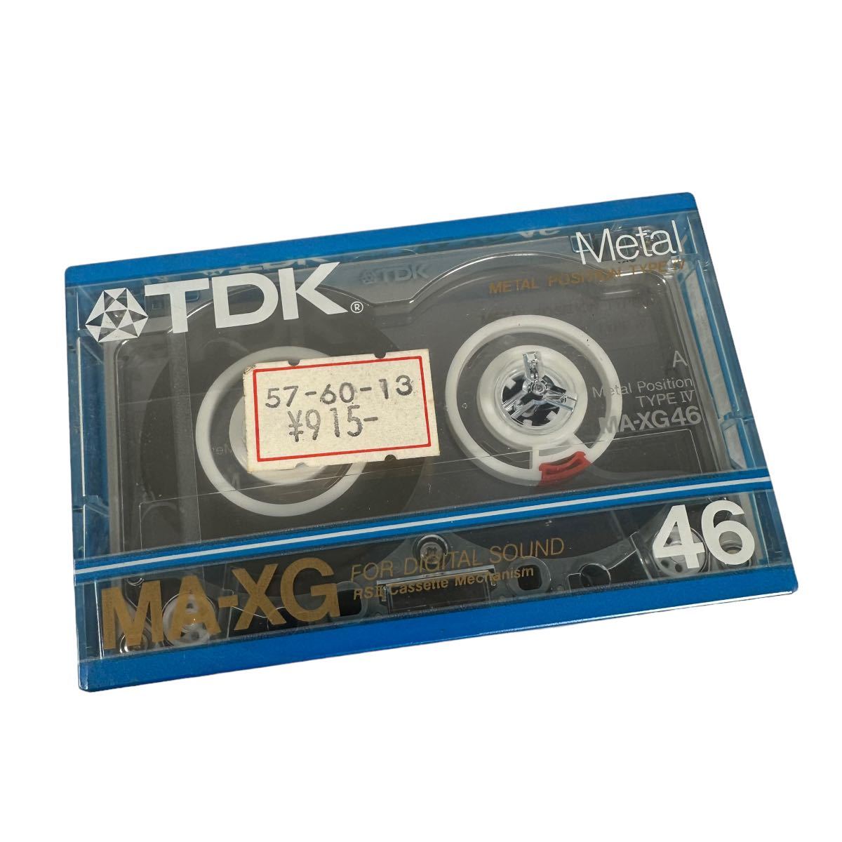 TDK MA-XG 46 60 2本セット メタル カセットテープ 未開封-