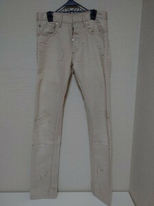 ④ DIOR Dior размер 26 бежевый джинсы Denim 