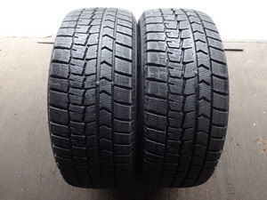 ●2019年●冬用2本【225/55R17】8.5分山◆ダンロップ WINTERMAXX WM02（AB3808）