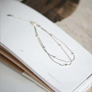  bracele lady's silver 925 2 ream simple double stylish Korea design accessory .. fashion new goods 