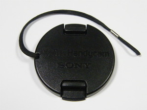 ◎ Digital Handycam SONY ソニー 58.5mm径 スナップ式 ひも付き レンズキャップ