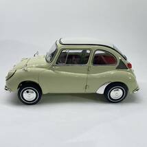 1円～ 0T982305133 EBBRO エブロ 1/12 モデルカー ミニカー SUBARU 360 1963 スバル IVORY アイボリー 12001 コレクション ダイキャスト_画像1