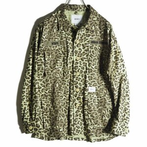 B9327f45　■WTAPS ダブルタップス■　新品 難 21SS ジャングルシャツ ジャケット カモ X01 / 11WVDT-SHM02 JUNGLE TWILLCAMO シーズンレス