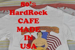 ハードロックカフェ 80’ｓTシャツ 12620ｃ USA製 ヘインズ 00 7